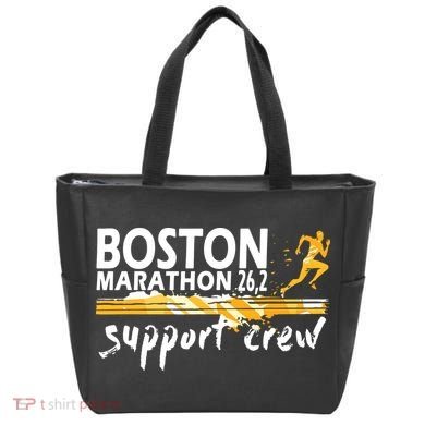 Boston 262 Marathon Support Crew For Men Women Tote Bag