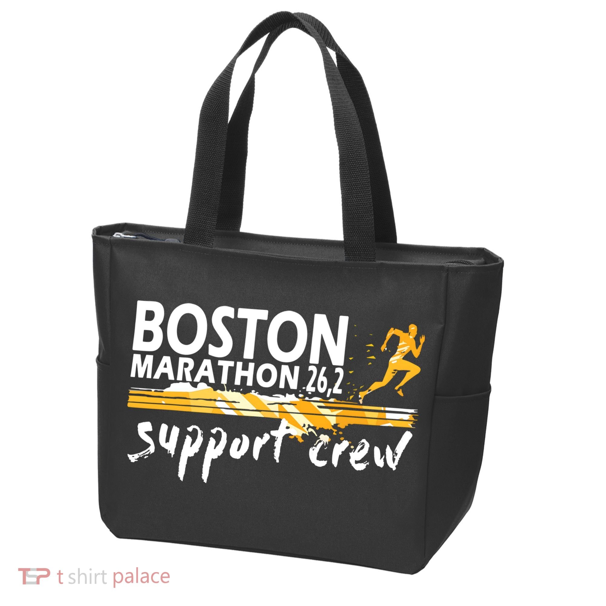Boston 262 Marathon Support Crew For Men Women Tote Bag