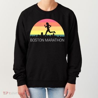 Boston 262 Miles Marathon Running Friend Support Gift Women's Sweatshirt