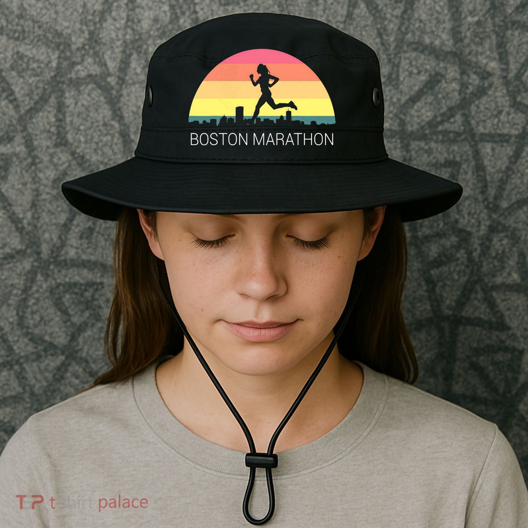 Boston 262 Miles Marathon Running Friend Support Gift Bucket Hat