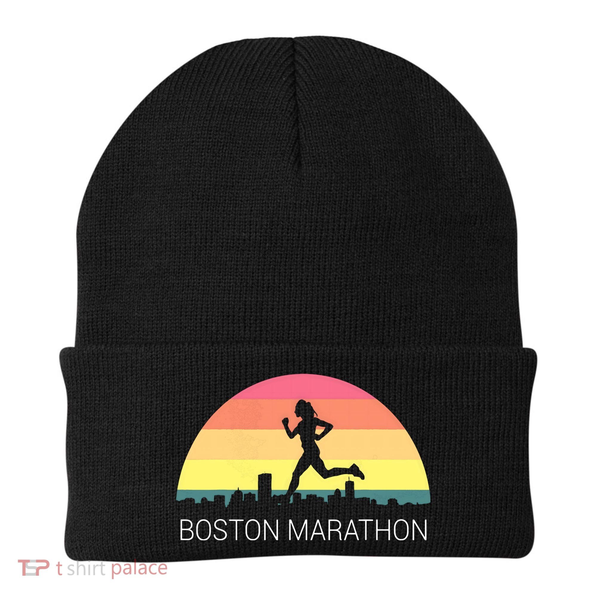 Boston 262 Miles Marathon Running Friend Support Gift Beanie