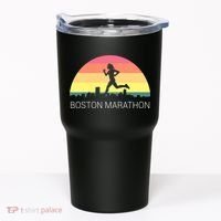 Boston 262 Miles Marathon Running Friend Support Gift Tumbler thumb 0