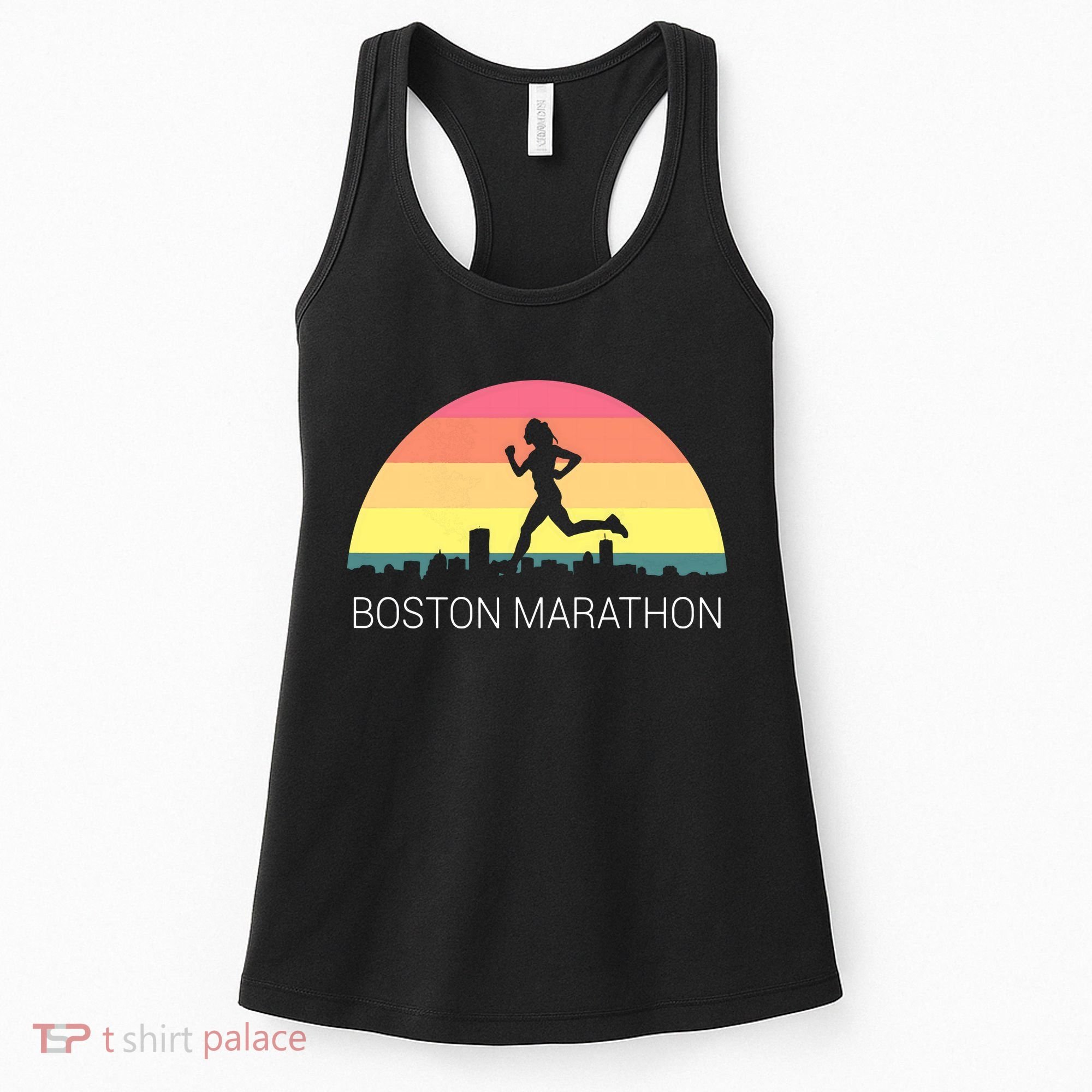 Boston 262 Miles Marathon Running Friend Support Gift Women's Tank Top