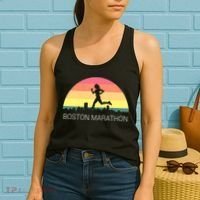 Boston 262 Miles Marathon Running Friend Support Gift Women's Tank Top thumb 2