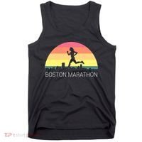 Boston 262 Miles Marathon Running Friend Support Gift Tank Top thumb 0