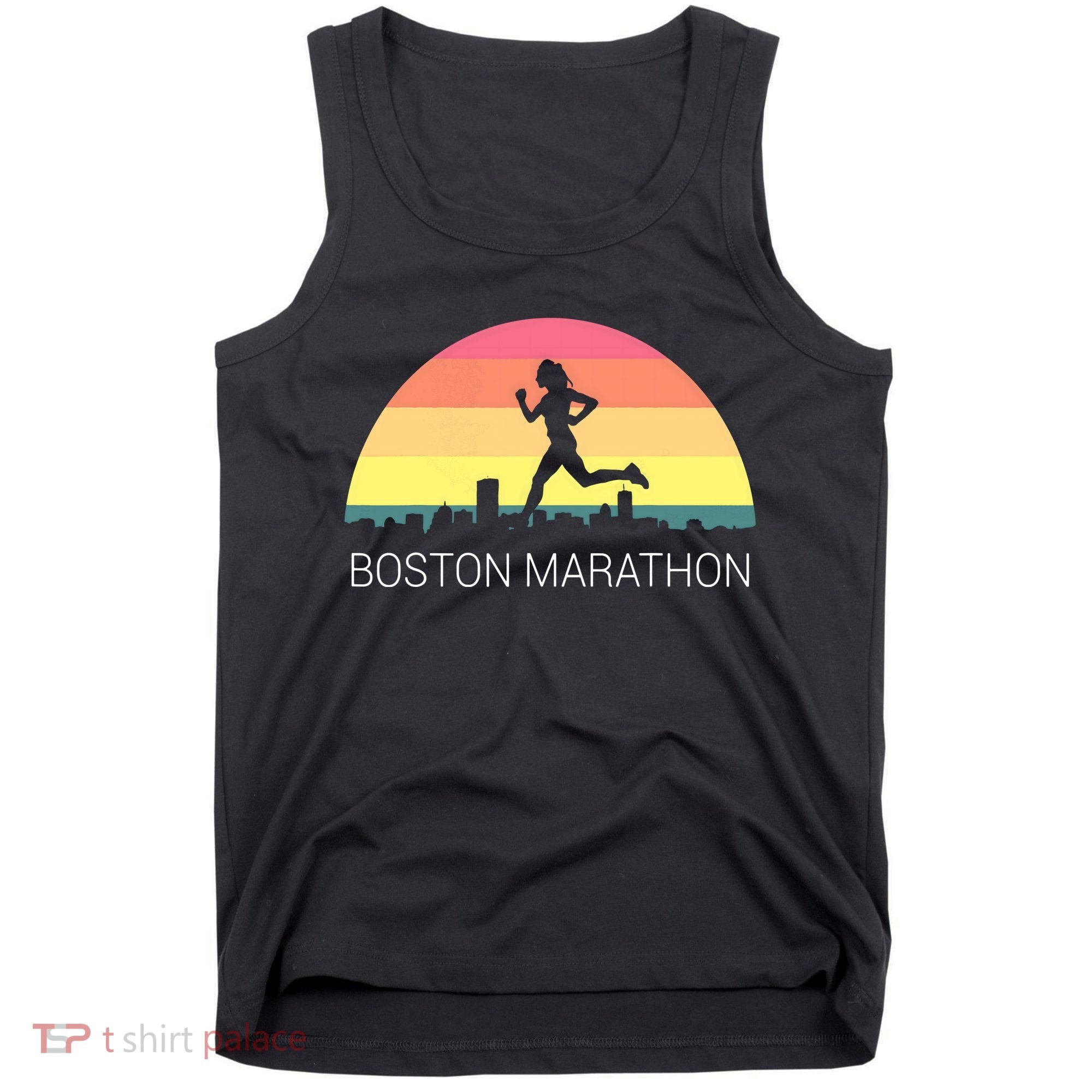 Boston 262 Miles Marathon Running Friend Support Gift Tank Top