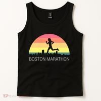 Boston 262 Miles Marathon Running Friend Support Gift Tank Top thumb 2