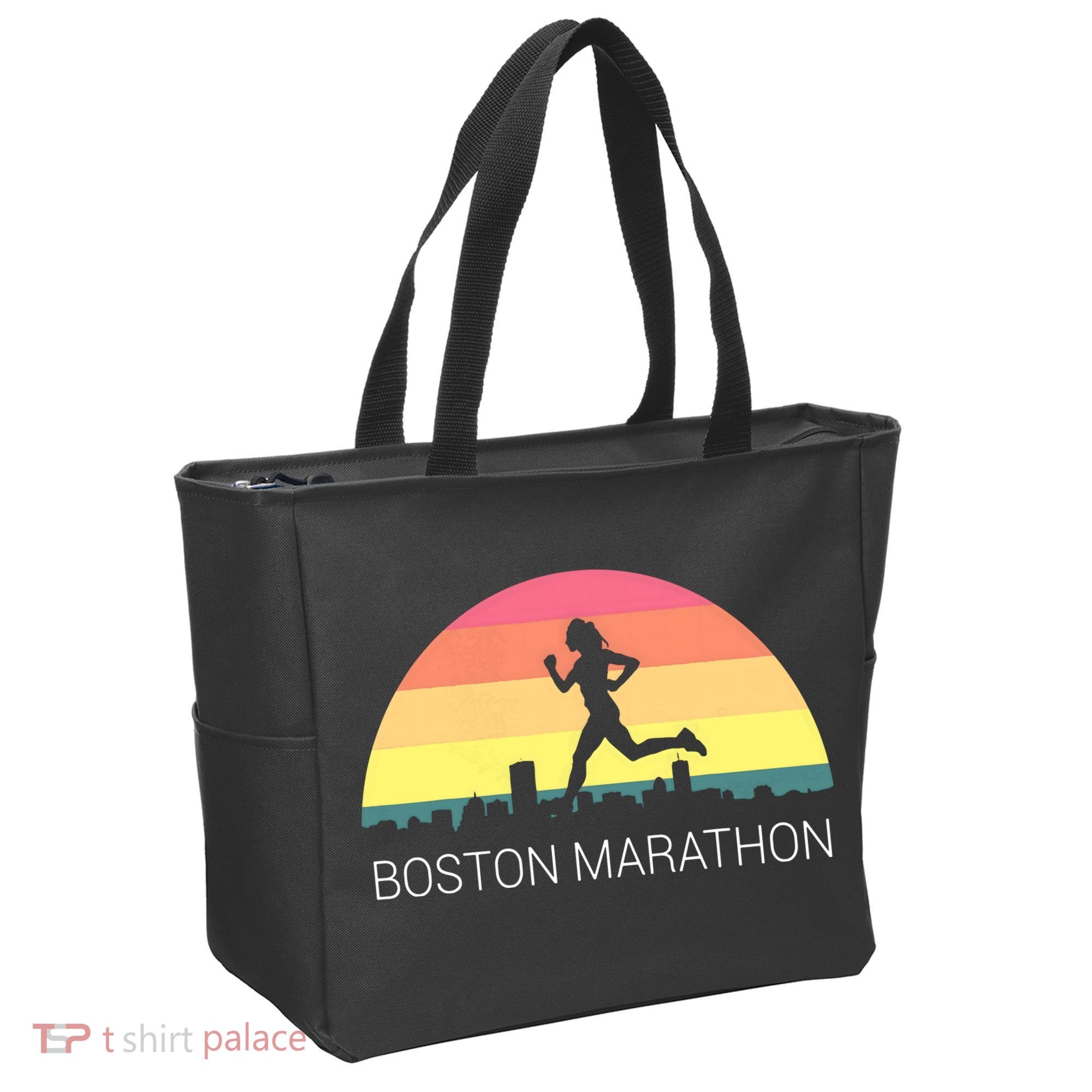 Boston 262 Miles Marathon Running Friend Support Gift Tote Bag
