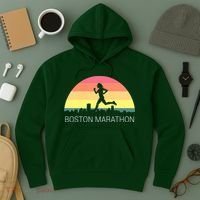 Boston 262 Miles Marathon Running Friend Support Gift Hoodie thumb 3