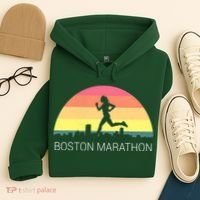 Boston 262 Miles Marathon Running Friend Support Gift Hoodie thumb 4