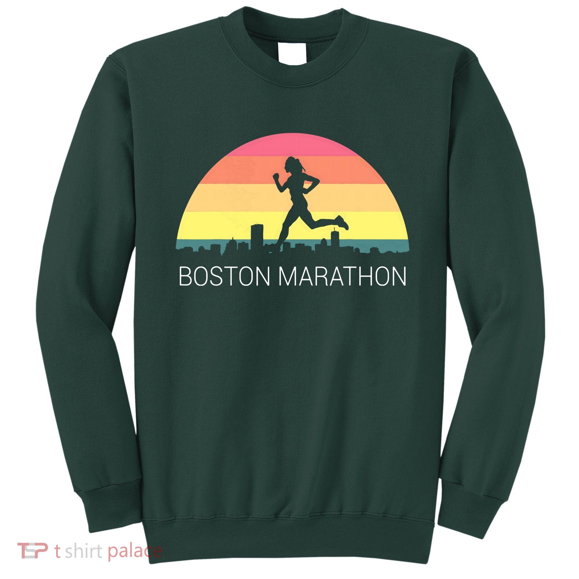 Boston 262 Miles Marathon Running Friend Support Gift Sweatshirt