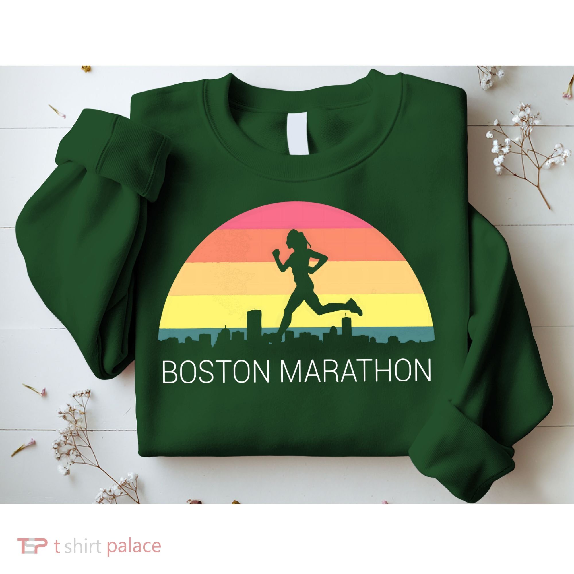 Boston 262 Miles Marathon Running Friend Support Gift Sweatshirt