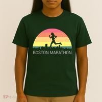 Boston 262 Miles Marathon Running Friend Support Gift T-Shirt thumb 4