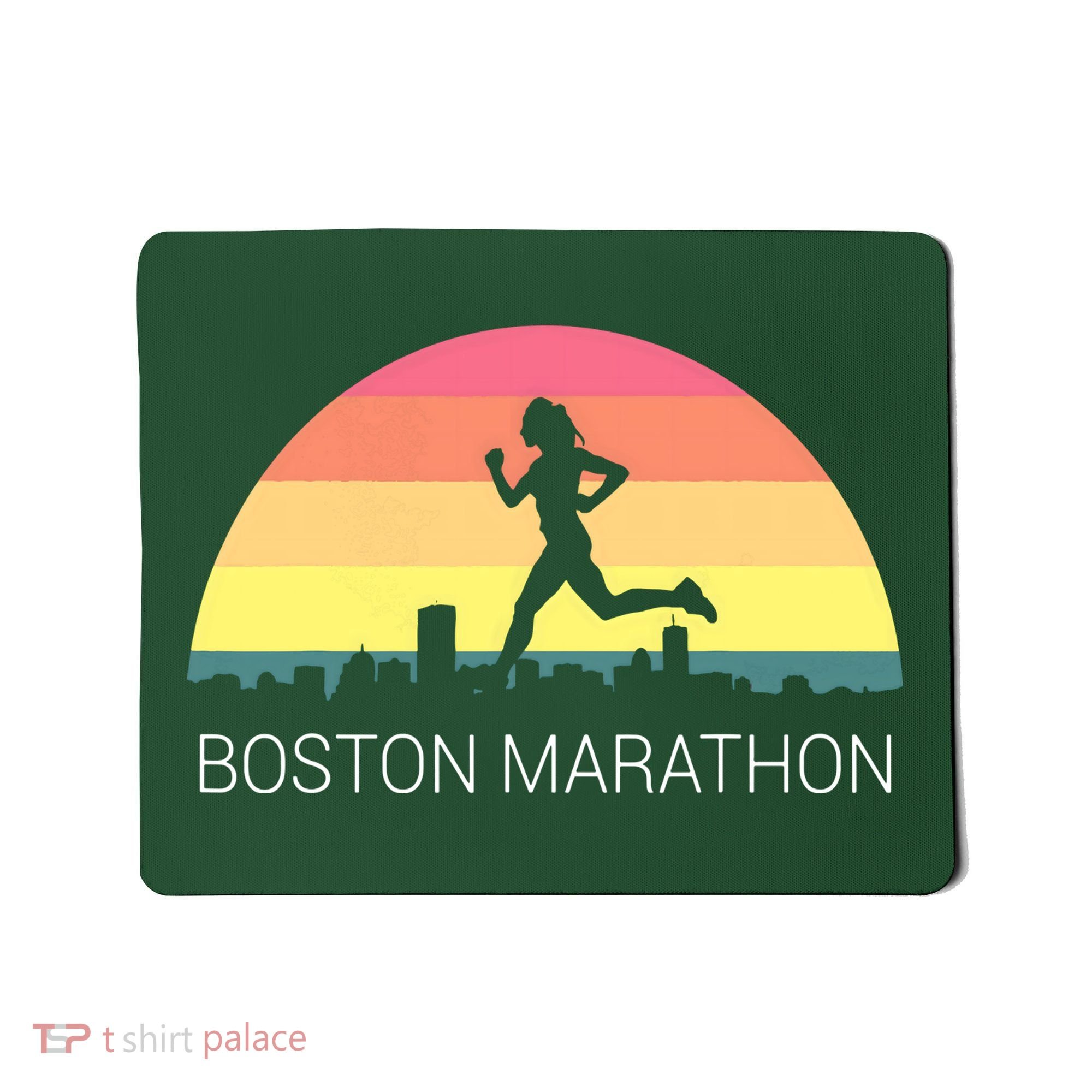 Boston 262 Miles Marathon Running Friend Support Gift Mousepad