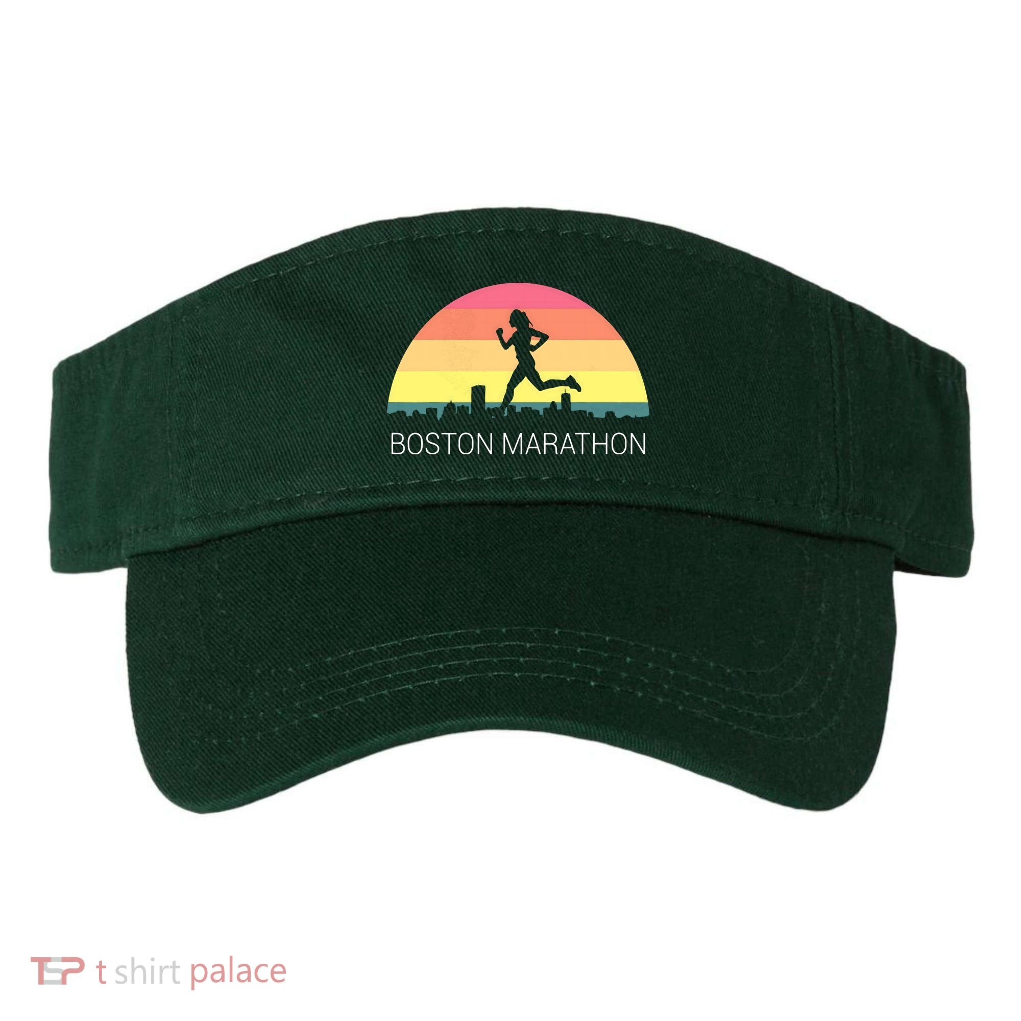 Boston 262 Miles Marathon Running Friend Support Gift Visor