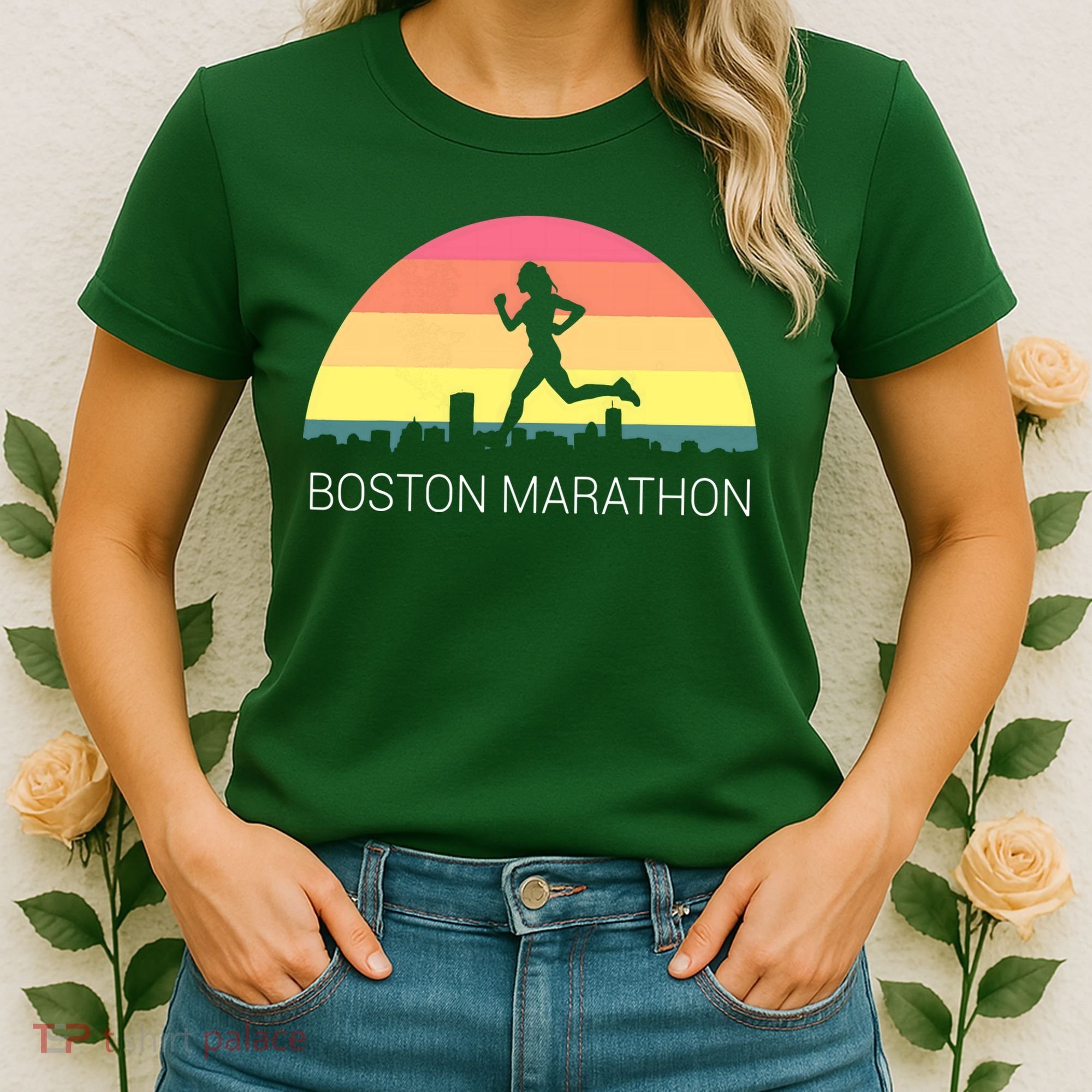 Boston 262 Miles Marathon Running Friend Support Gift Women's T-Shirt