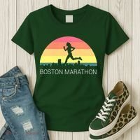 Boston 262 Miles Marathon Running Friend Support Gift Women's T-Shirt thumb 3