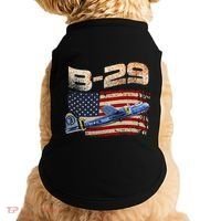B 29 Superfortress Bomber Airplane Pilot Gifts World War II Doggie Tank thumb 0