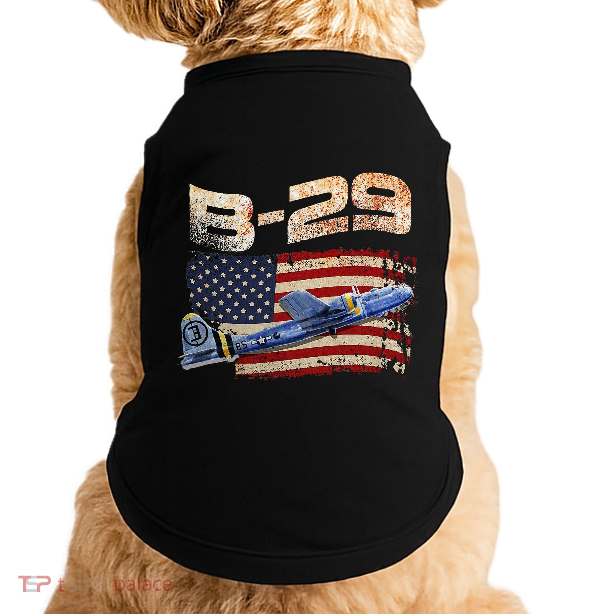 B 29 Superfortress Bomber Airplane Pilot Gifts World War II Doggie Tank