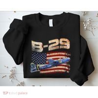 B 29 Superfortress Bomber Airplane Pilot Gifts World War II Sweatshirt thumb 2