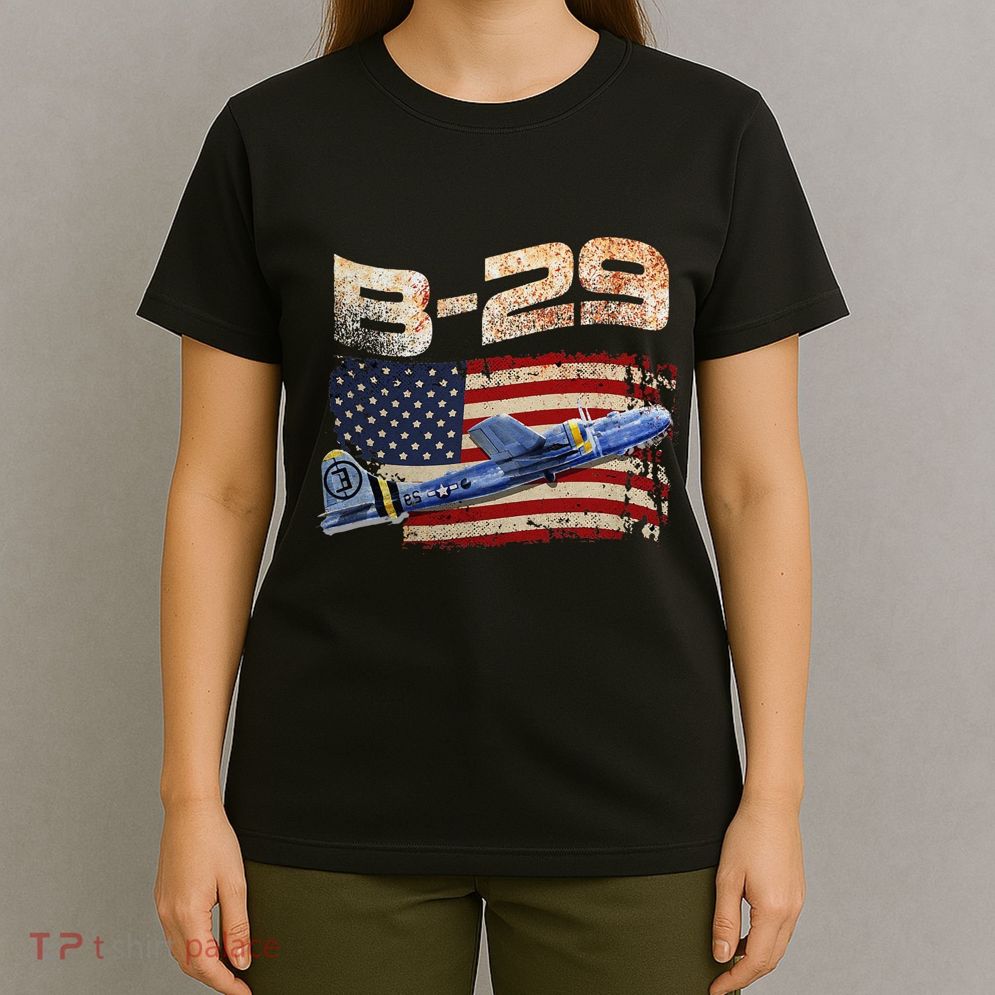 B 29 Superfortress Bomber Airplane Pilot Gifts World War II T-Shirt