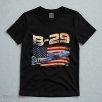 B 29 Superfortress Bomber Airplane Pilot Gifts World War II T-Shirt thumb 5