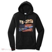 B 29 Superfortress Bomber Airplane Pilot Gifts World War II Women's Hoodie thumb 0