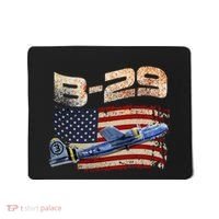 B 29 Superfortress Bomber Airplane Pilot Gifts World War II Mousepad thumb 0