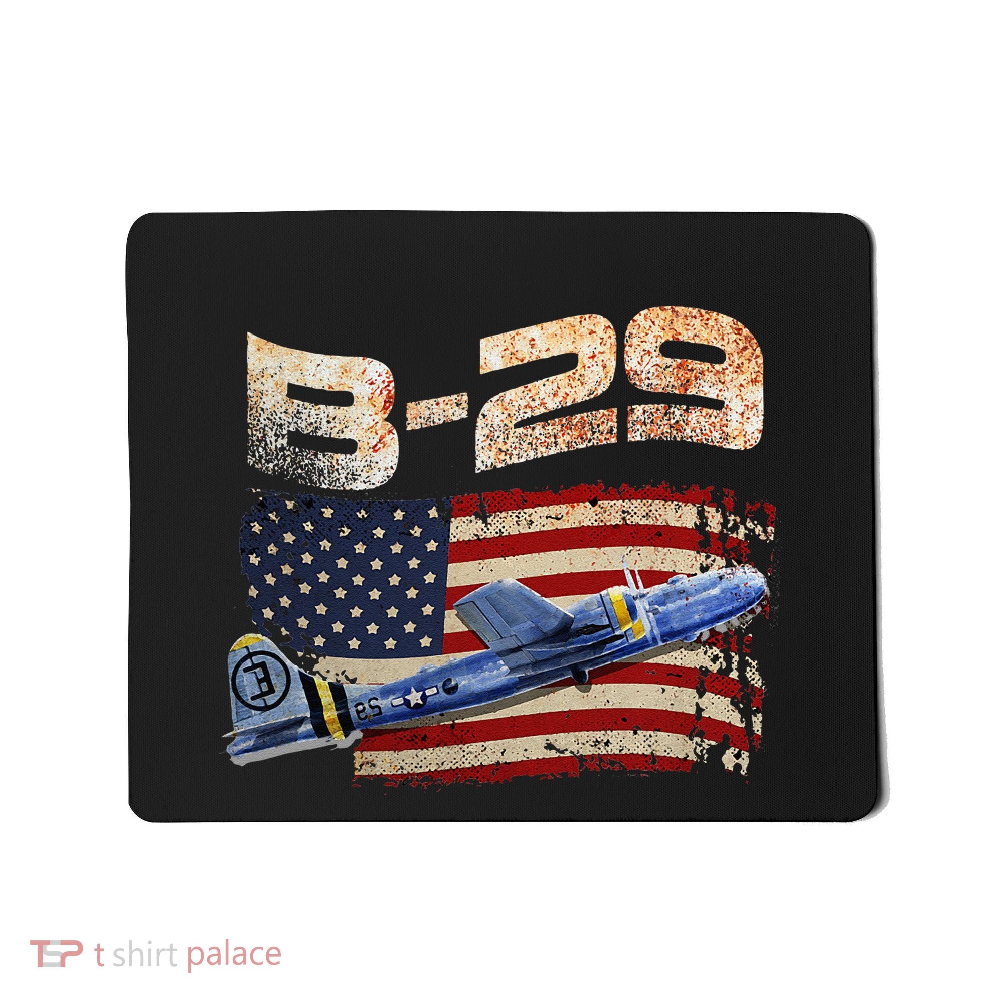 B 29 Superfortress Bomber Airplane Pilot Gifts World War II Mousepad