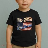 B 29 Superfortress Bomber Airplane Pilot Gifts World War II Toddler T-Shirt thumb 2