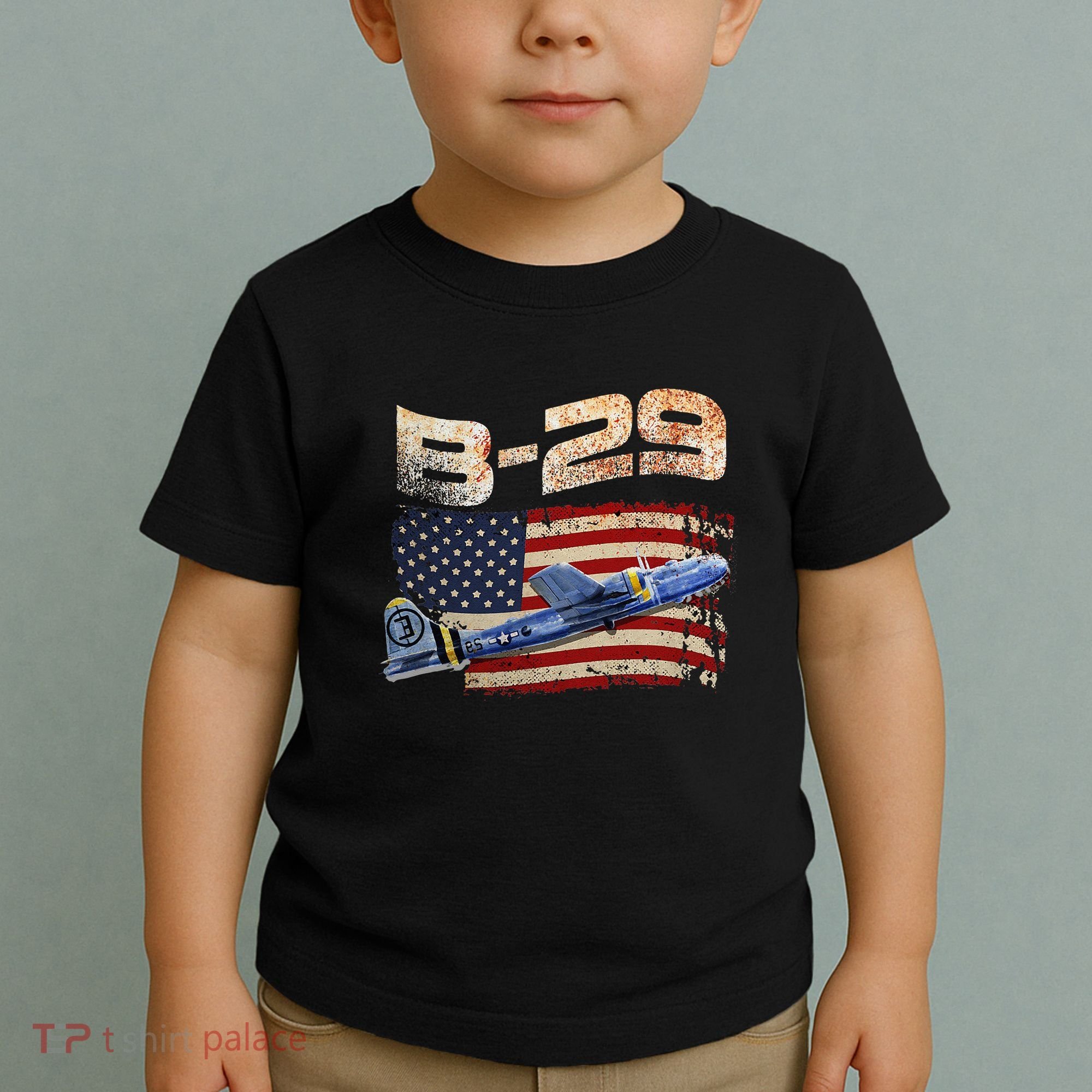B 29 Superfortress Bomber Airplane Pilot Gifts World War II Toddler T-Shirt