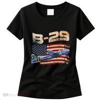 B 29 Superfortress Bomber Airplane Pilot Gifts World War II Women's T-Shirt thumb 0