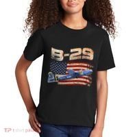 B 29 Superfortress Bomber Airplane Pilot Gifts World War II Kids T-Shirt thumb 2