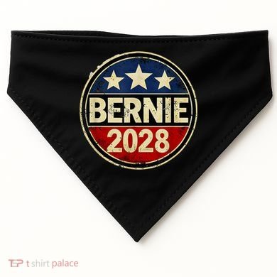 Bernie 2028 Sanders Was Right Democracy Resistance Protest  USA-Made Doggie Bandana