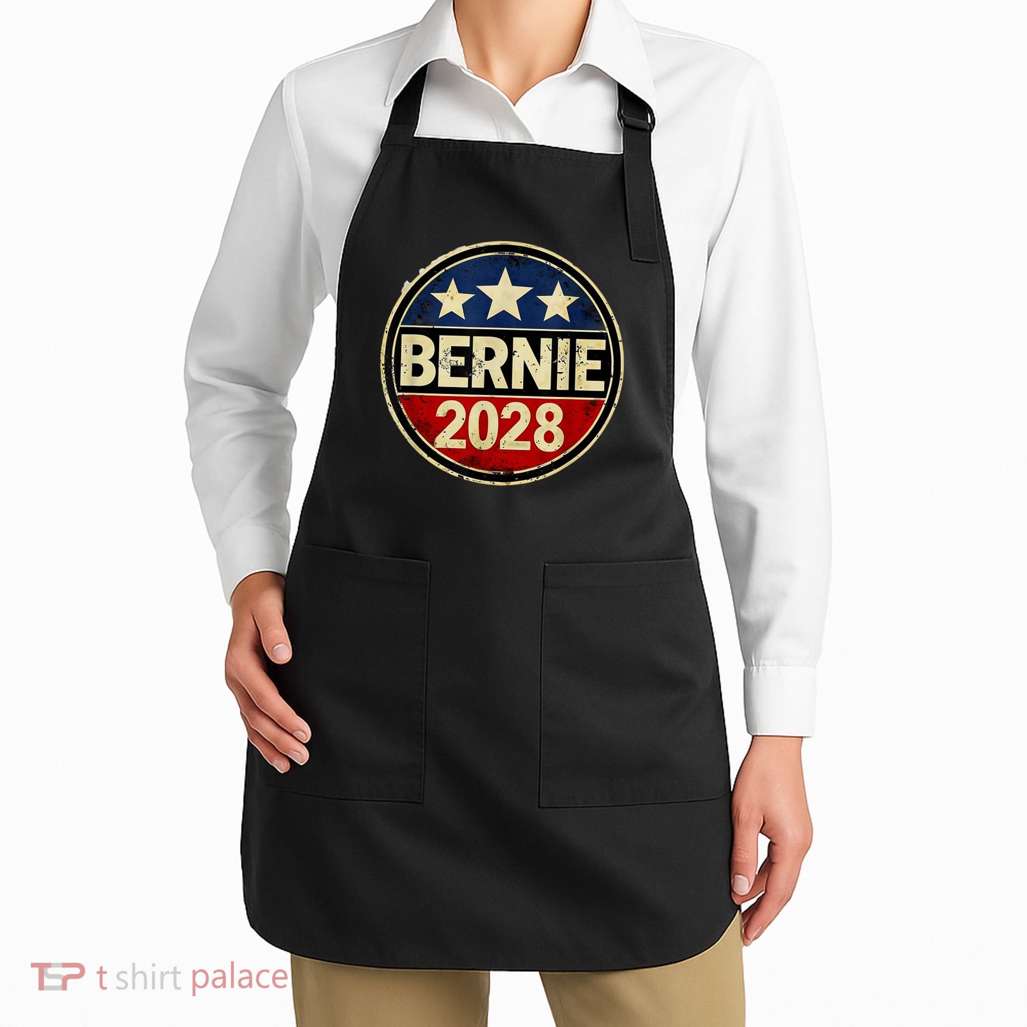 Bernie 2028 Sanders Was Right Democracy Resistance Protest  Apron