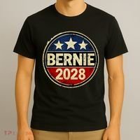 Bernie 2028 Sanders Was Right Democracy Resistance Protest  T-Shirt thumb 3