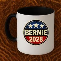 Bernie 2028 Sanders Was Right Democracy Resistance Protest  Coffee Mug thumb 2