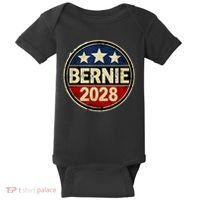 Bernie 2028 Sanders Was Right Democracy Resistance Protest  Baby Bodysuit thumb 0