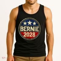 Bernie 2028 Sanders Was Right Democracy Resistance Protest  Tank Top thumb 3