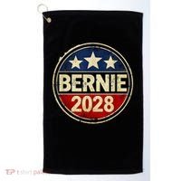 Bernie 2028 Sanders Was Right Democracy Resistance Protest  Golf Towel thumb 0