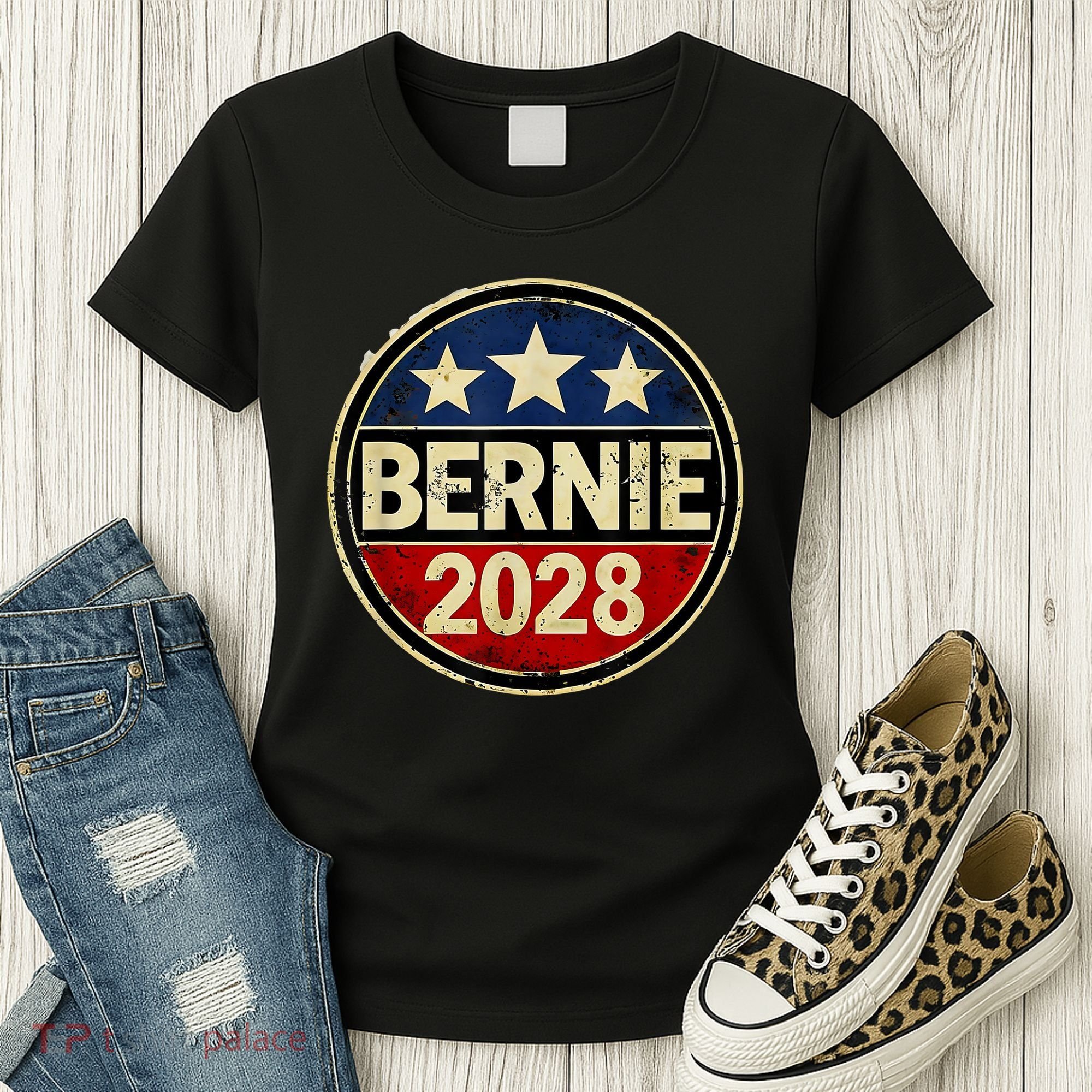Bernie 2028 Sanders Was Right Democracy Resistance Protest  Women's T-Shirt