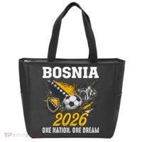 Bosnia 2026 Soccer Fan One Nation One Dream Tote Bag thumb 0