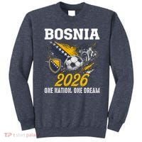 Bosnia 2026 Soccer Fan One Nation One Dream Sweatshirt thumb 0