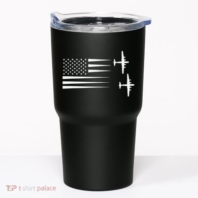 B 29 Superfortress Bomber Tumbler