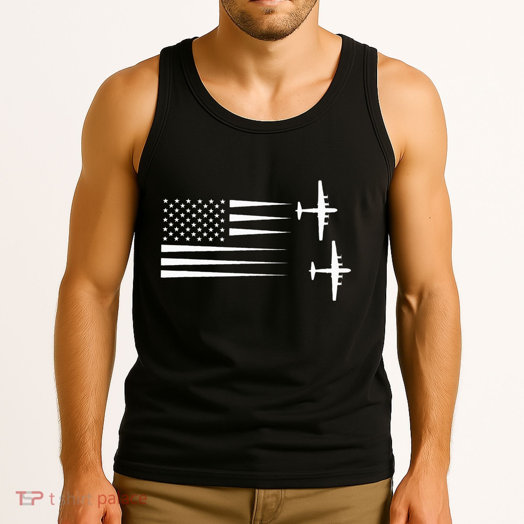 B 29 Superfortress Bomber Tank Top