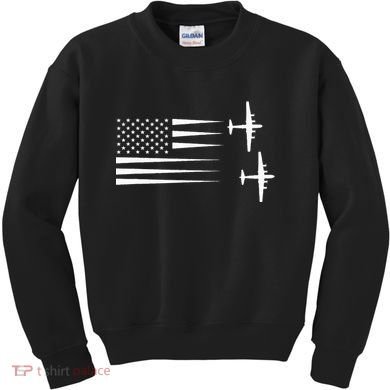 B 29 Superfortress Bomber Kids Sweatshirt