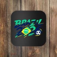 Brazil 2026 Soccer World Fan Apparel Coaster thumb 0