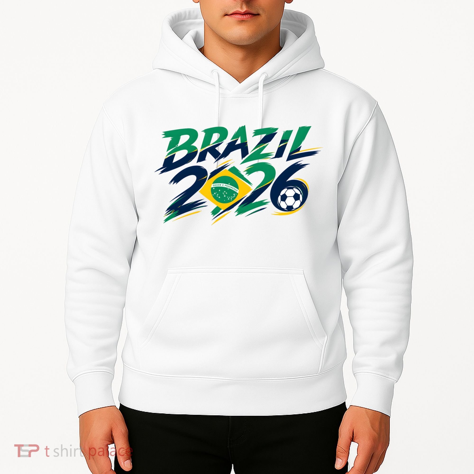Brazil 2026 Soccer World Fan Apparel Hoodie