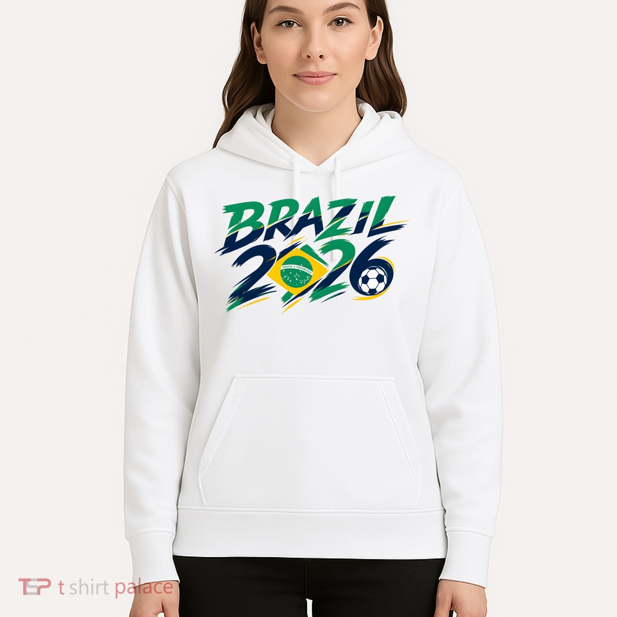 Brazil 2026 Soccer World Fan Apparel Hoodie