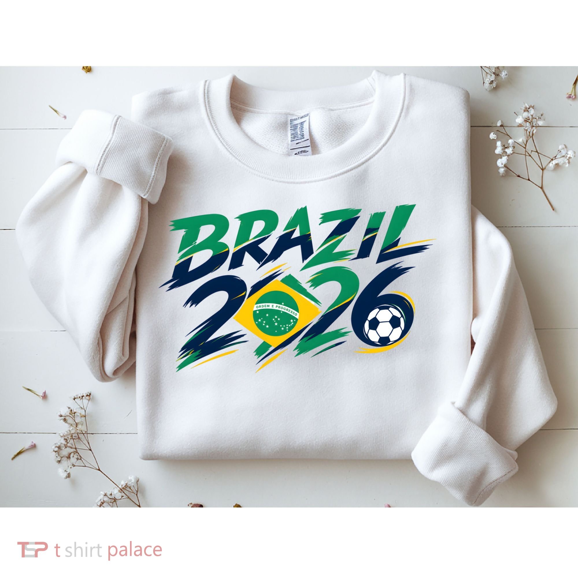 Brazil 2026 Soccer World Fan Apparel Sweatshirt